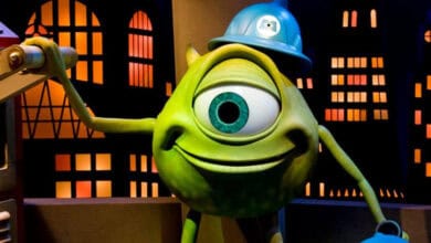 Mike Wazowski on 'Monsters, Inc.' ride