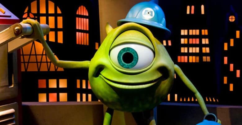 Mike Wazowski on 'Monsters, Inc.' ride