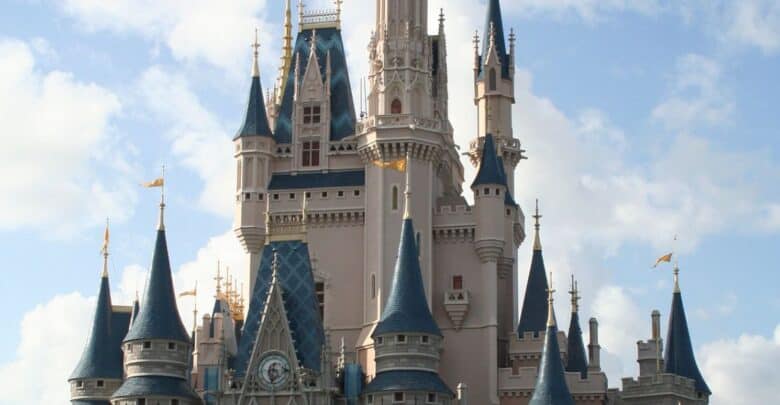 Cinderella Castle at Magic Kingdom, a landmark since the park’s 1971 opening.