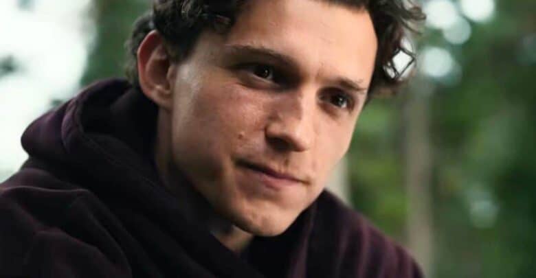 Spider-Man portrayed by Tom Holland.