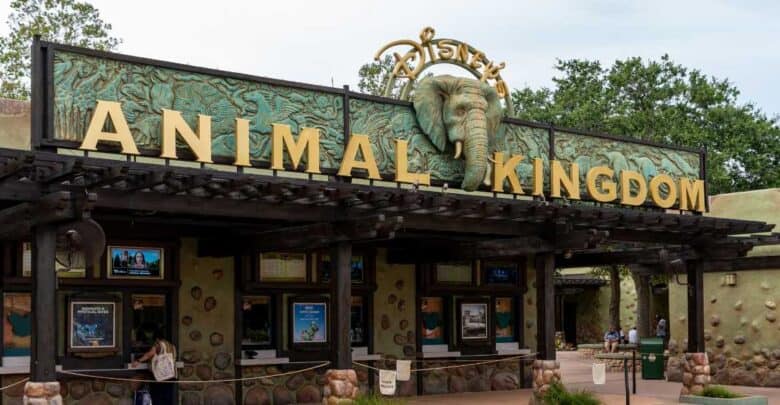Entrance to Disney’s Animal Kingdom.