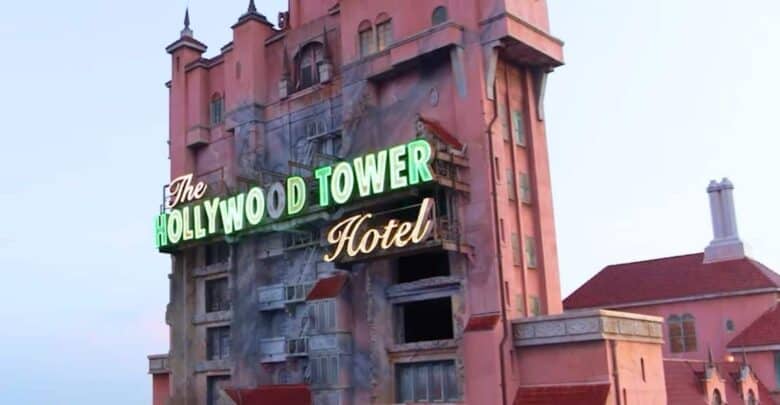 The Twilight Zone Tower of Terror at Disney’s Hollywood Studios.