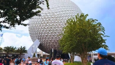 Spaceship Earth at EPCOT in Walt Disney World.