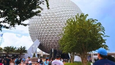 Spaceship Earth at EPCOT.