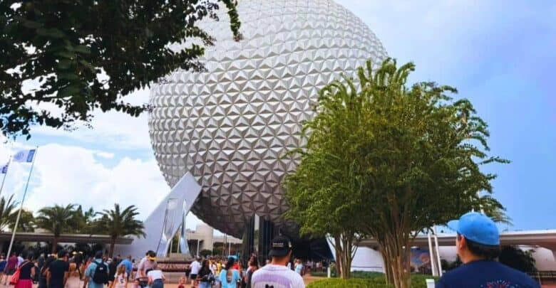 Spaceship Earth at EPCOT.